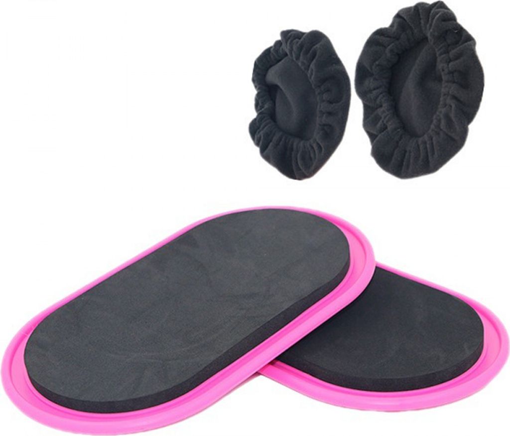 Trainings Sliderscheiben 2-tlg. - Anti-Rutsch Für Bauch & Core Training