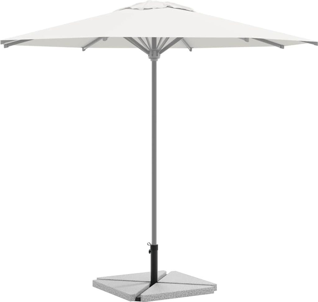 Best Möbel 5-tlg. Sonnenschirmständer-Set Granit und Stahl - Sonnenschirmständer Design 2024 8637