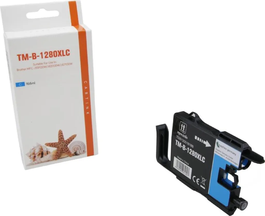 Encre Cyan de Rechange pour Imprimante B - Pack de 1 Cartouche Colorbox