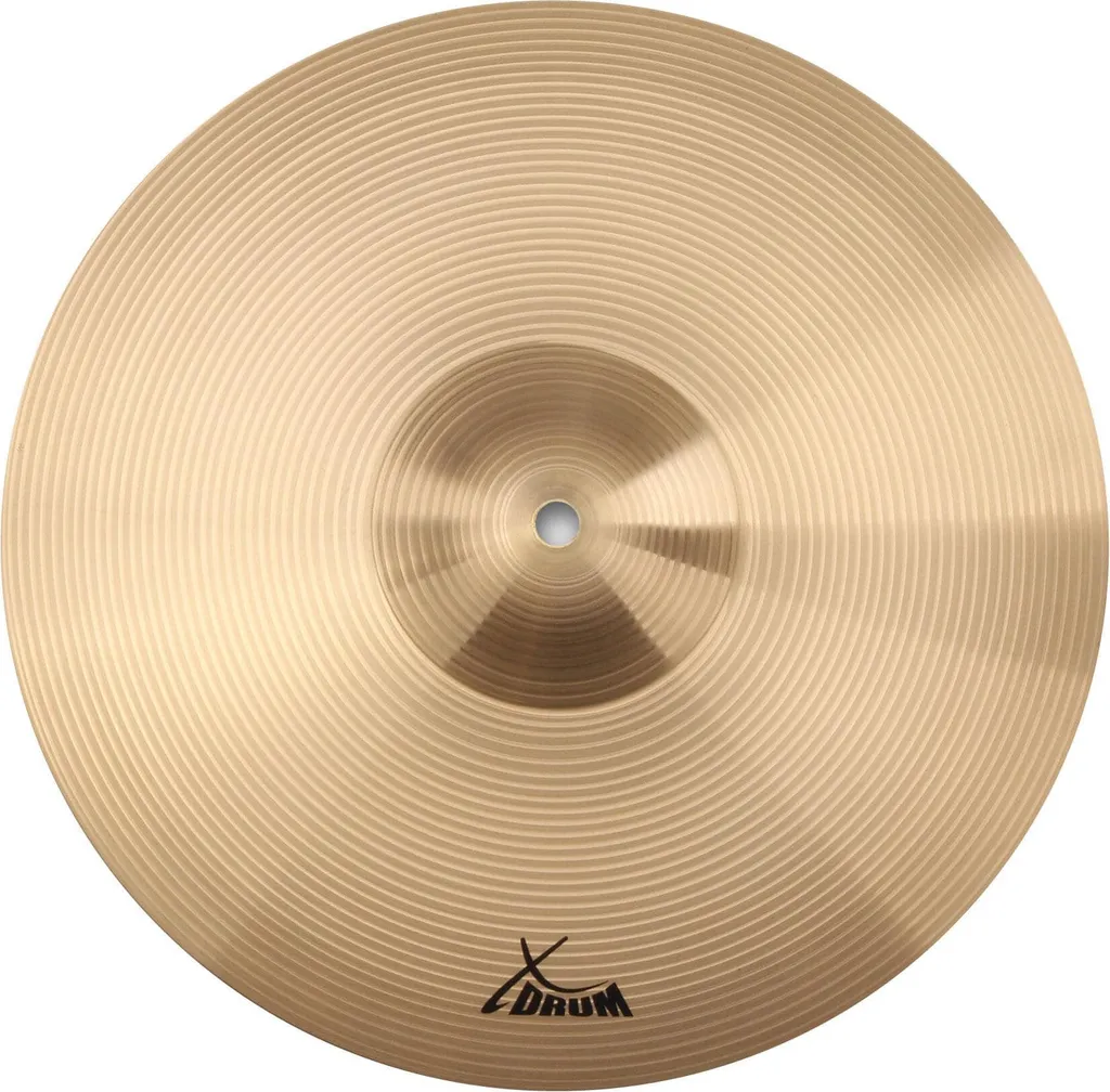 Cymbale crash 16 pouces Xdrum Eco suspendue pour batteur amateur