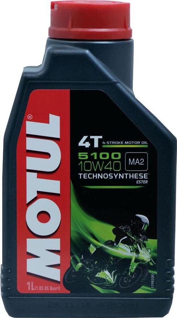 Motul 5100 4T 10W-40 1L×4本セット Olej silnikowy Motul 5100 10W-40 4T - 1L | sklep Czesci-sojka.pl