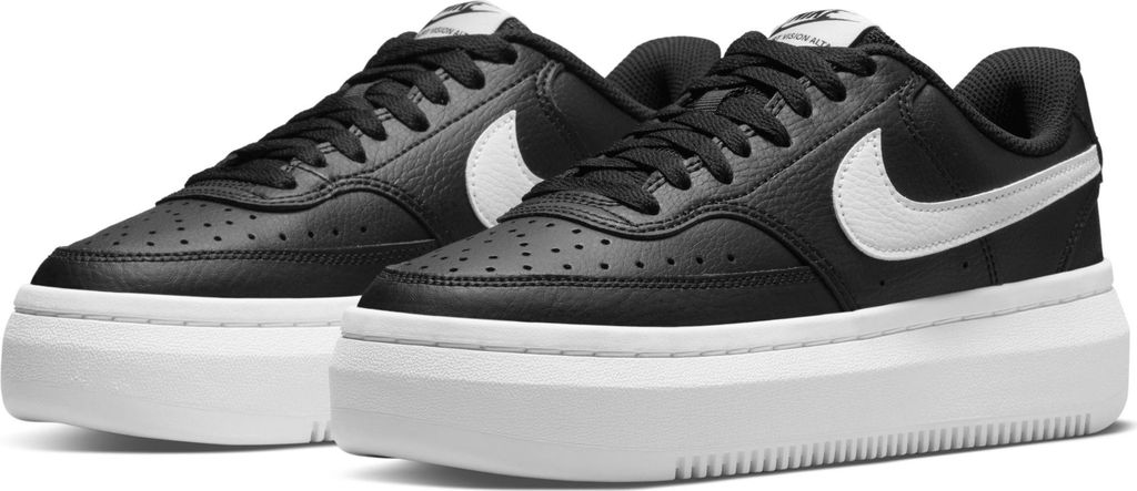 W Nike Sneaker 'Court Vision Alta Ltr' black/white, Neutral EU:43 EU