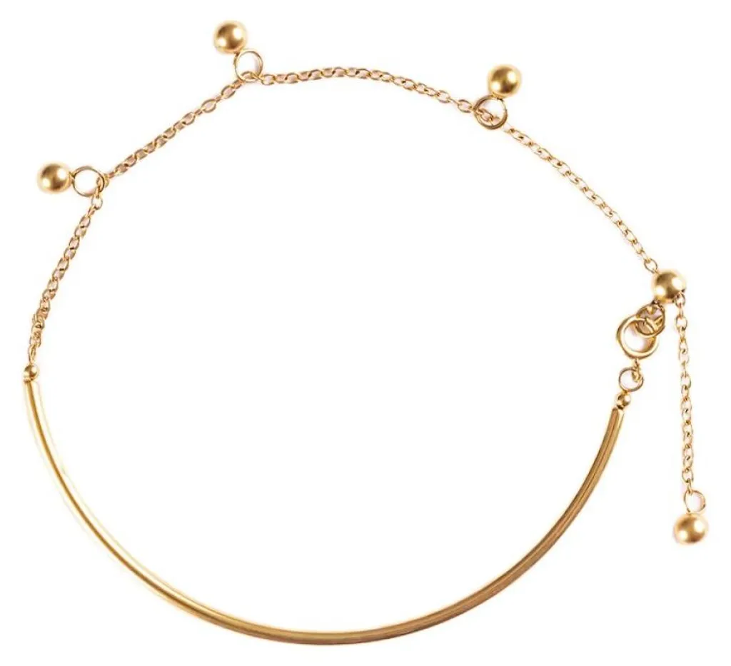 Bracelet femme plaqué or pour cadeau anniversaire ou soirée chic moderne