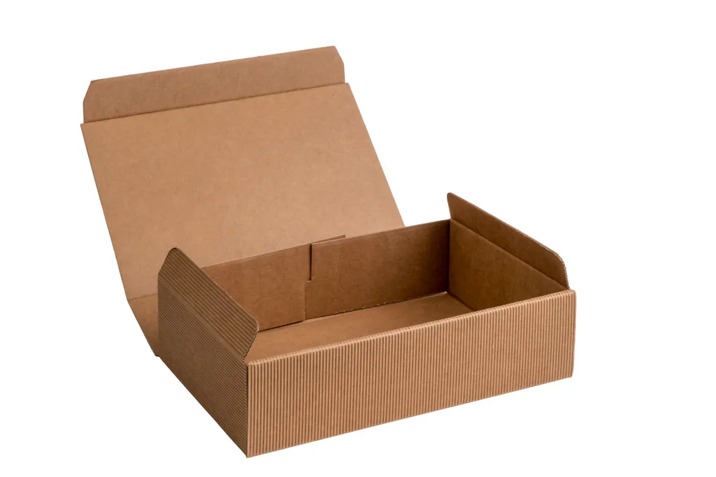Coffret cadeau en carton strié noir 30x30x11 cm - Emballage luxe x35