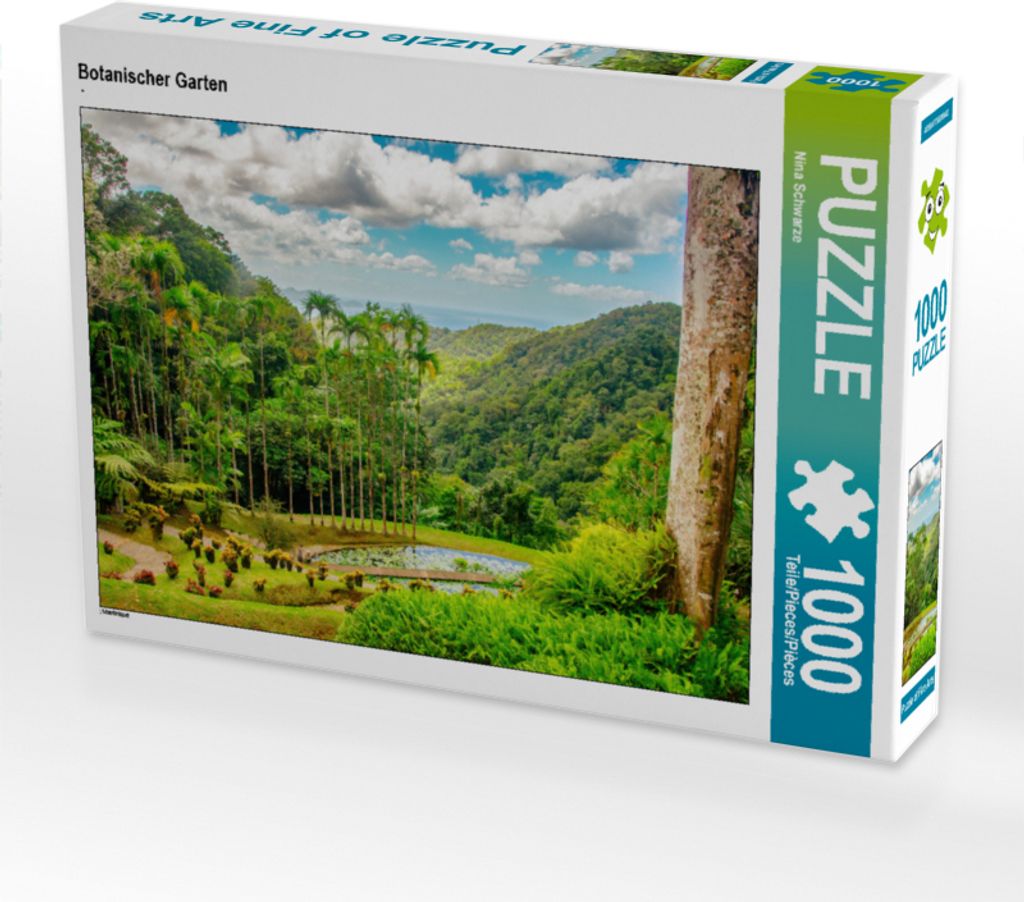 CALVENDO Puzzle Botanischer Garten | 1000 Teile Lege-Größe 64x48cm Foto-Puzzle für glückliche Stunden