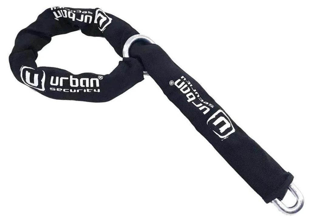 Urban Security 14.120l Kettenschloss Schwarz 120 cm Schwarz 120 cm