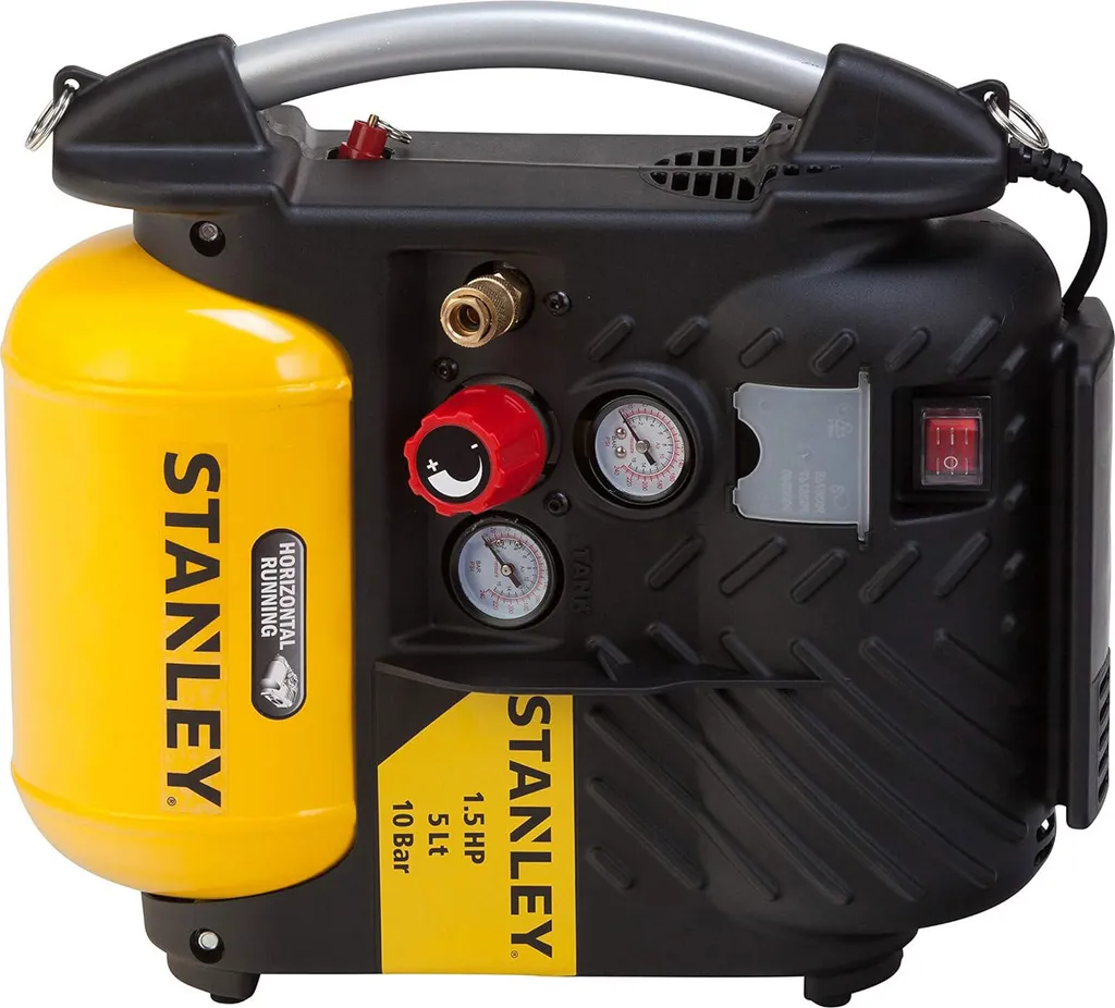 Compresseur sans huile Stanley 10 bar - Modèle DN 200/10/5 compact 5L - 9