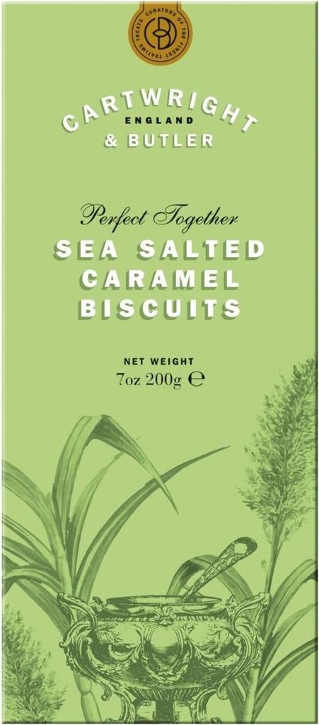 Salted Caramel Biscuits, Gebäck mit gesalzenem Karamell, Produktbild 