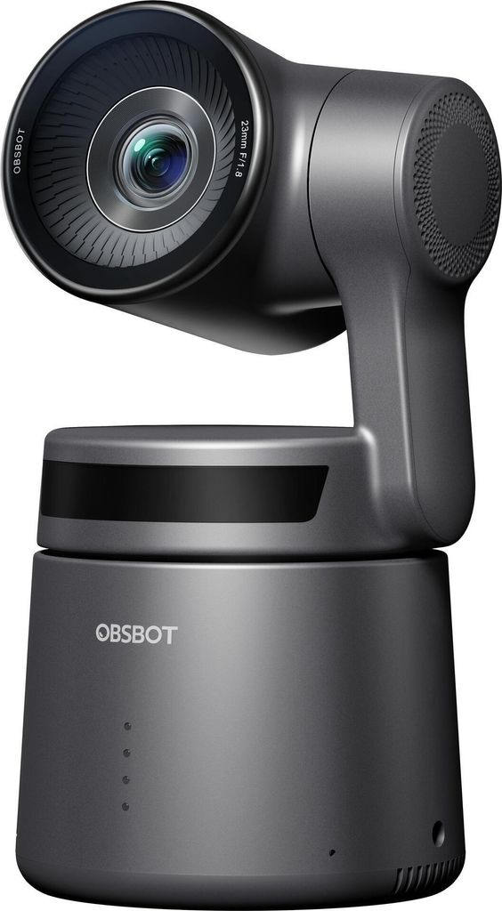 Obsbot Tail Air Ai PTZ-Kamera NDI 4k mit automatischer Verfolgung Schwarz