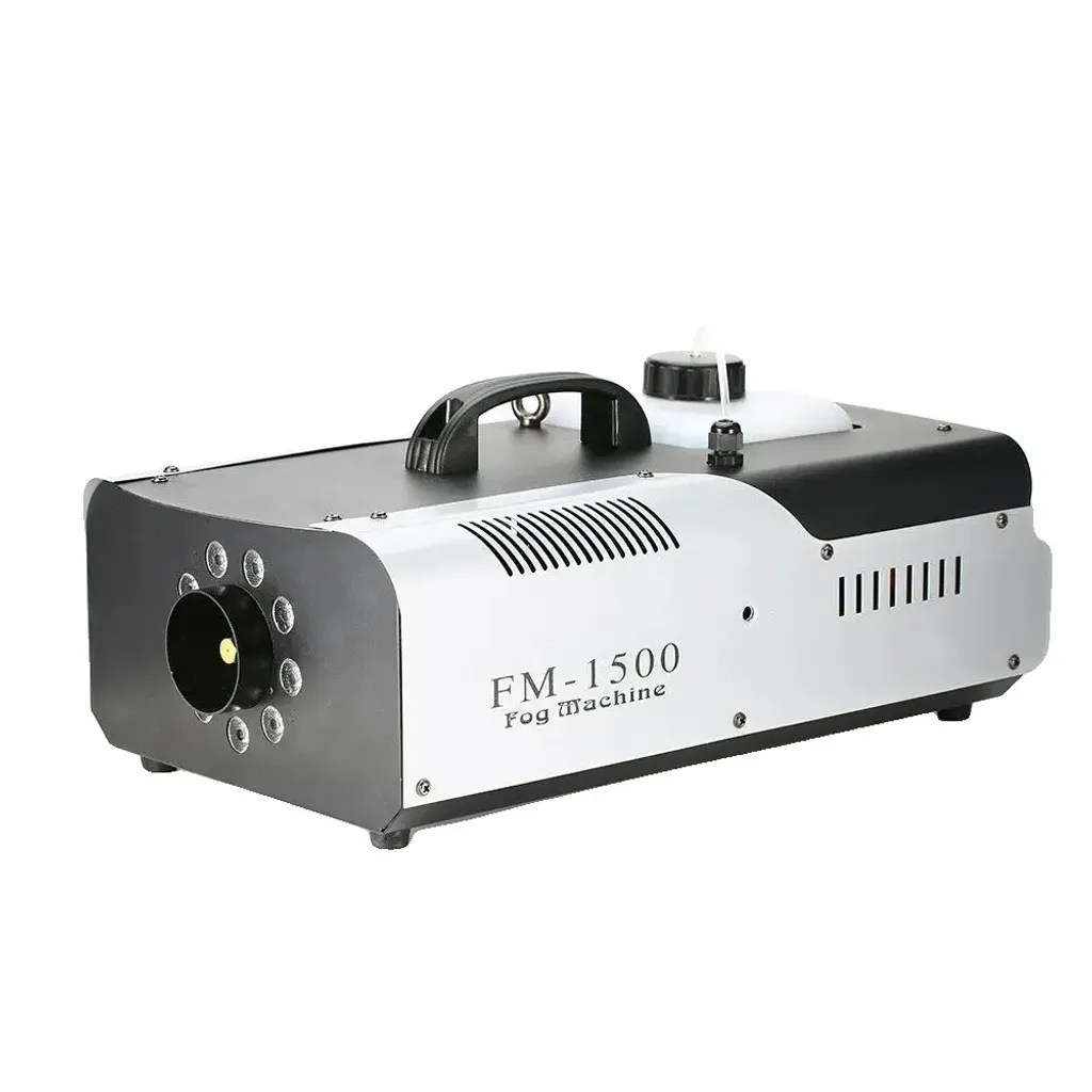 Machine à brouillard 1500W blanche pour soirées et effets spéciaux