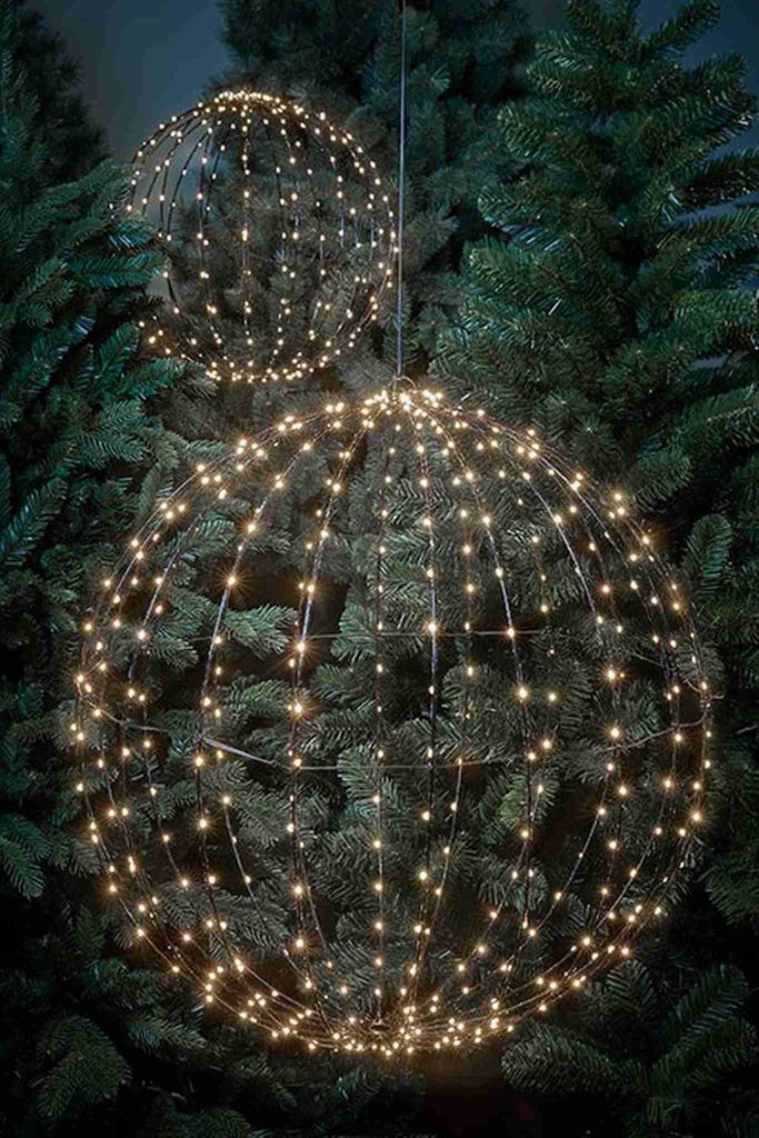 Luca Lighting Kugel Weihnachtsbeleuchtung mit 400