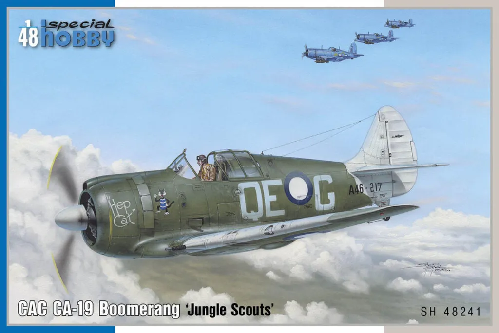 Avion CA-19 Boomerang Jungle Scouts 1:48 Détails Historiques Précis