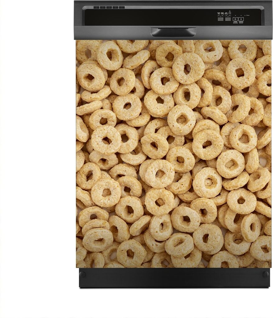 Magnete Dekorative 60x70 cm Küche Magnetmatte Spülmaschine - Hafer Müsli Frühstück
