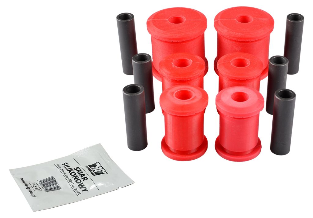Tedgum 01149958 Buchsensatz Für Hintere Blattfedern Aus Polyurethan Jeep Cherokee