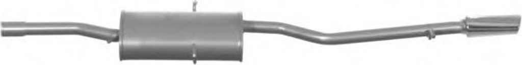 VEGAZ MS-316 Endschalldämpfer passend für MERCEDES-BENZ A-Klasse (W168) Auspuff