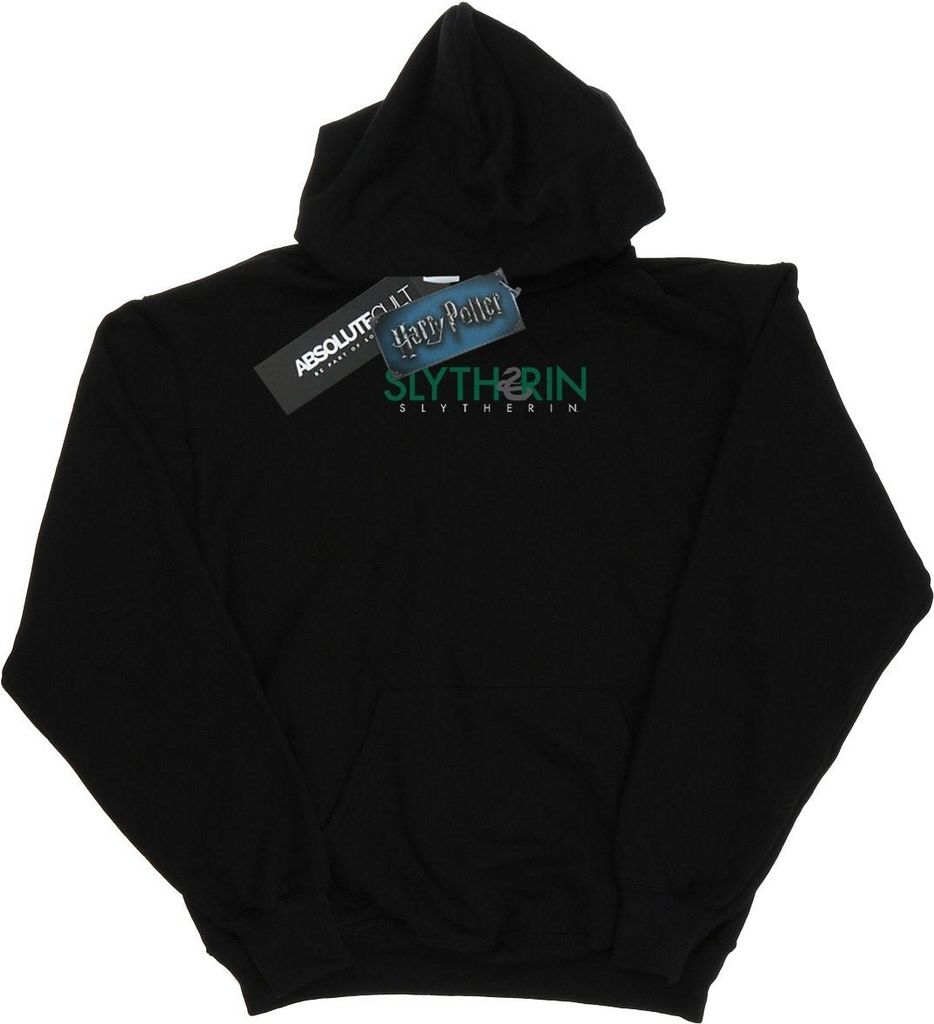 Harry Potter - "Slytherin" Kapuzenpullover für Herren BI11843 (L) (Schwarz)