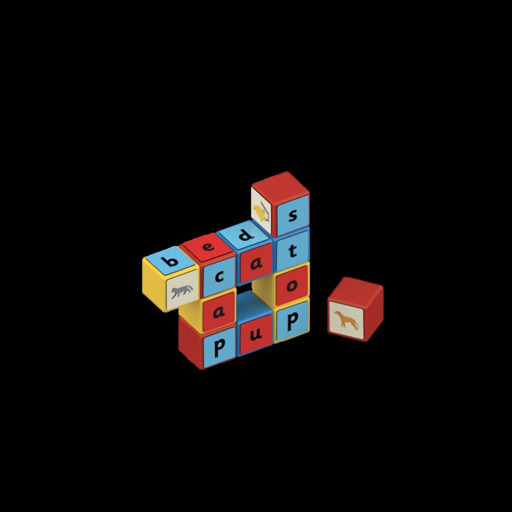 Geomag Magicube Word Building Recycled Clips 79 pc Obrázek produktu 8