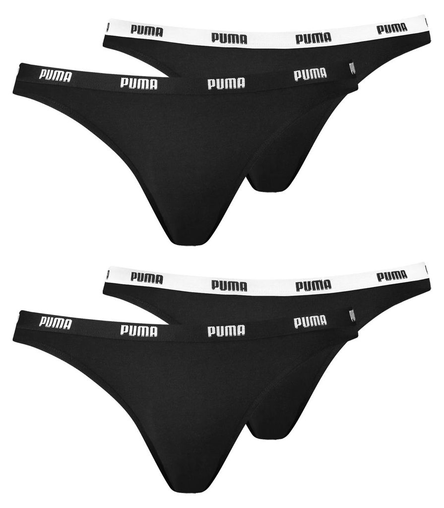 4er Pack PUMA Damen Iconic Bikini Slips Produktbild 