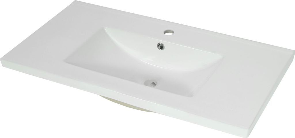 Waschbecken HWC-D16, Waschtisch Handwaschbecken Produktbild 