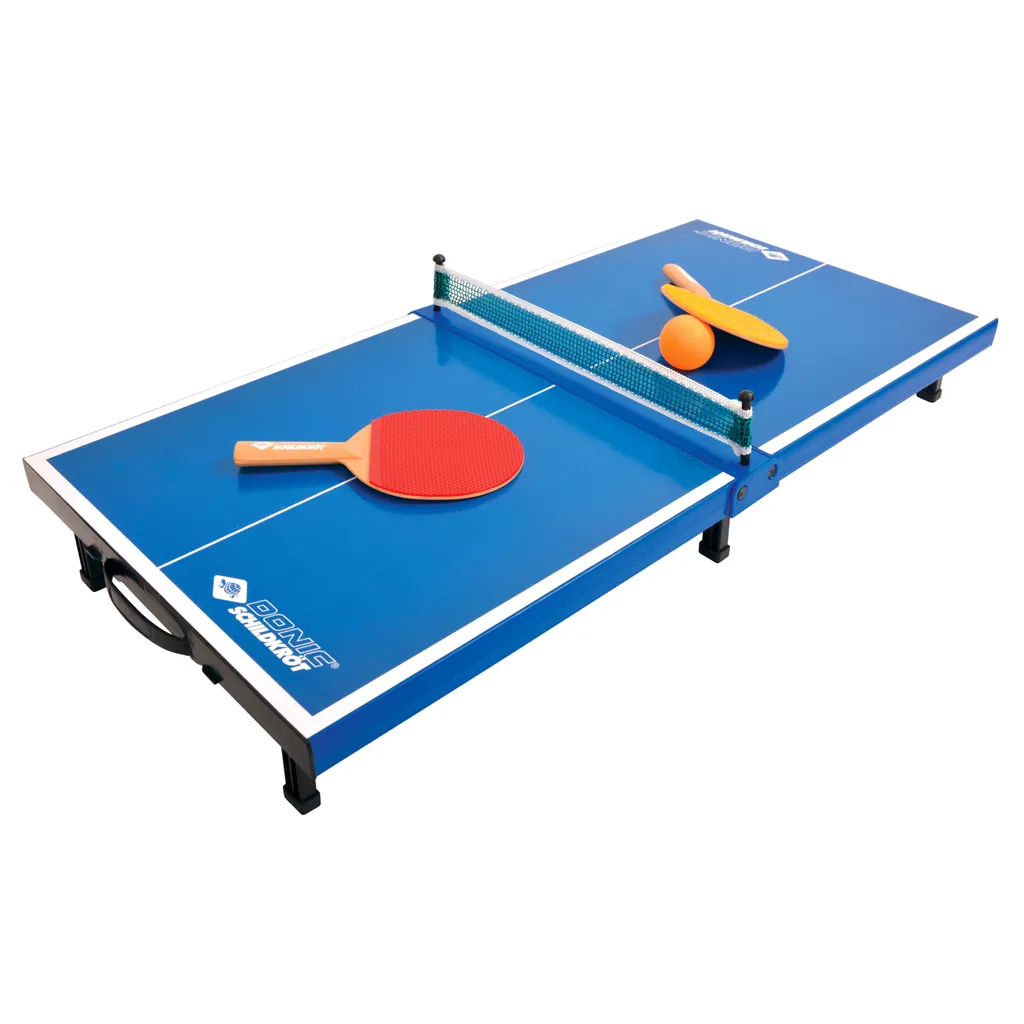 Table de TT Schildkröt MINI 66x33cm - Set Complet avec Filet et Raquettes - 9