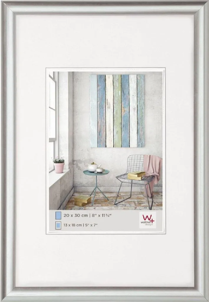Cornice Walther Design Trendstyle 70x100 Silver KP100S | Poster e Foto