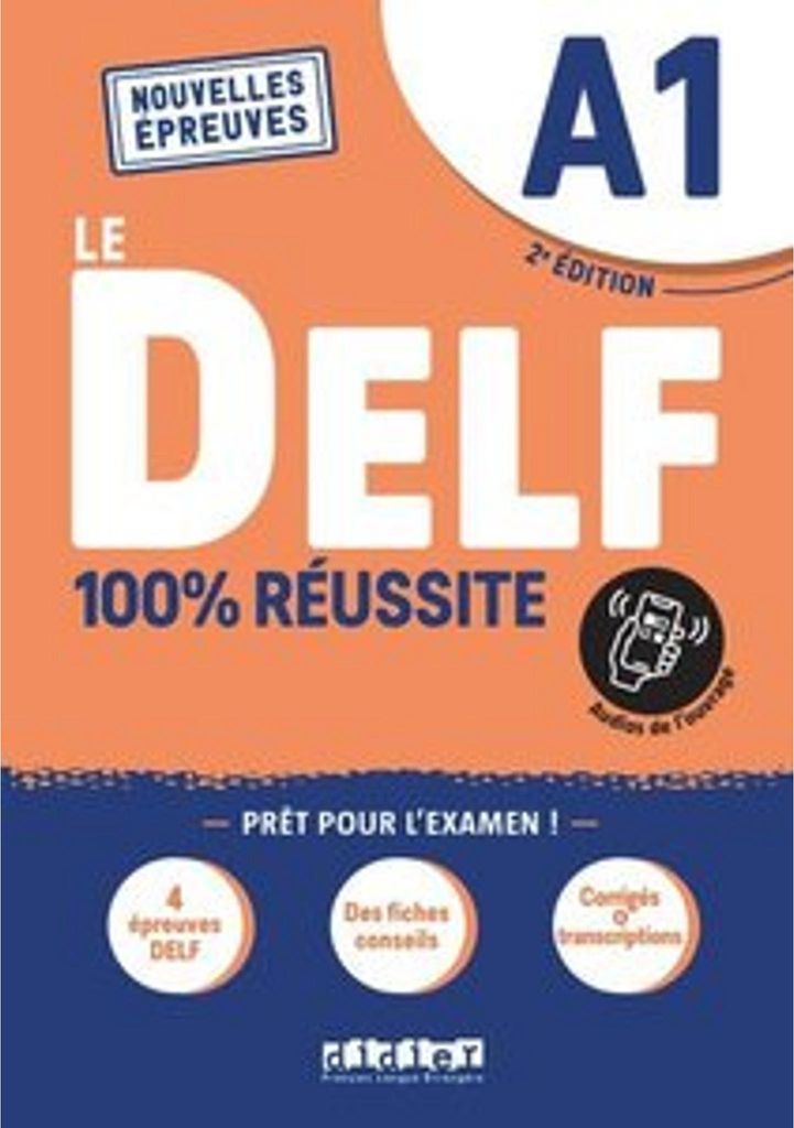 Le DELF 100% réussite  A1. Buch mit didierfle.app Immagine del prodotto 