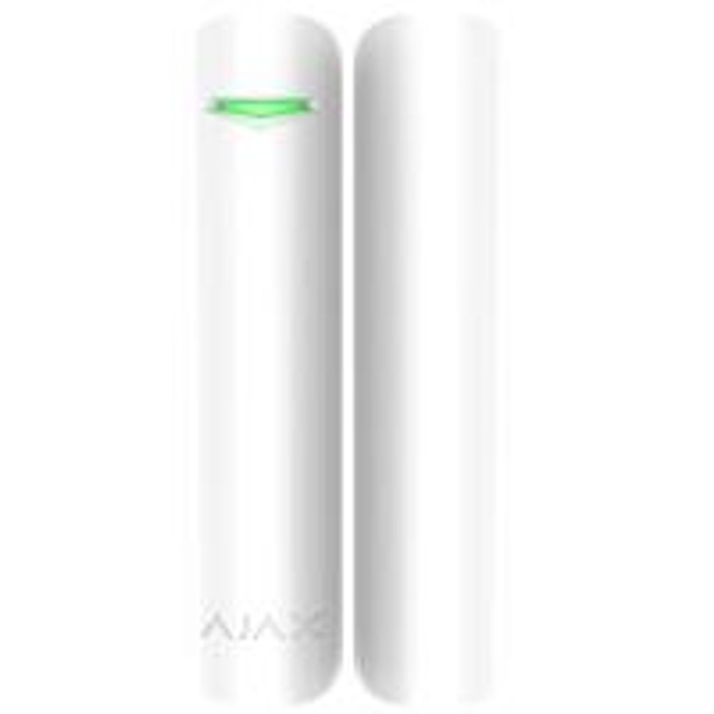 Witte draadloze deuropener/raamsensor Ajax DOOR PROTECT W Productafbeelding 