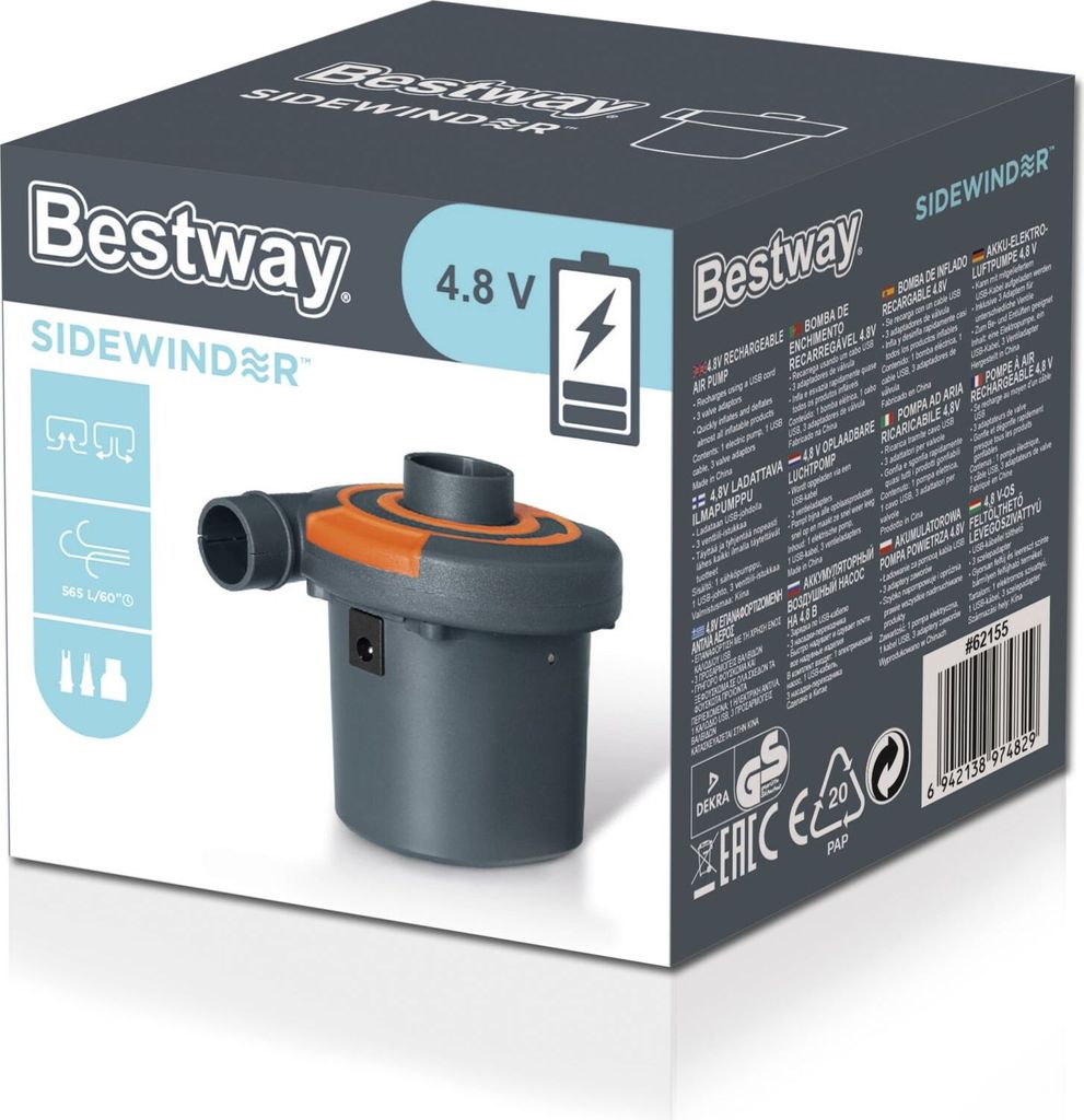 Pompe à air rechargeable 4,8 V Image du produit 