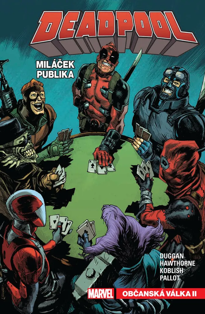 Comics Deadpool Miláček Publika 4 Livre BD Marvel Občanská Válka II