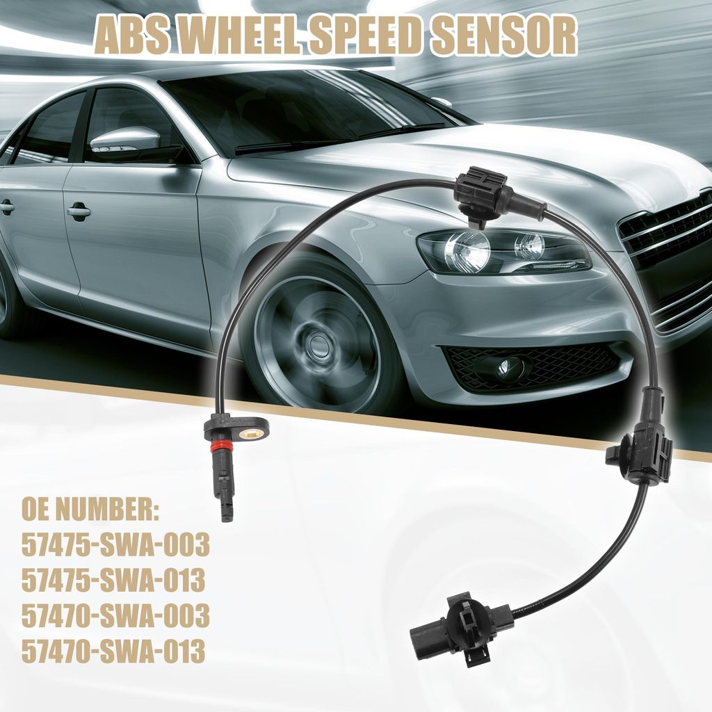 2 Stück ABS Rad Drehzahl Sensor Hinter Links Rechts 57475-SWA-003 57470-SWA-003