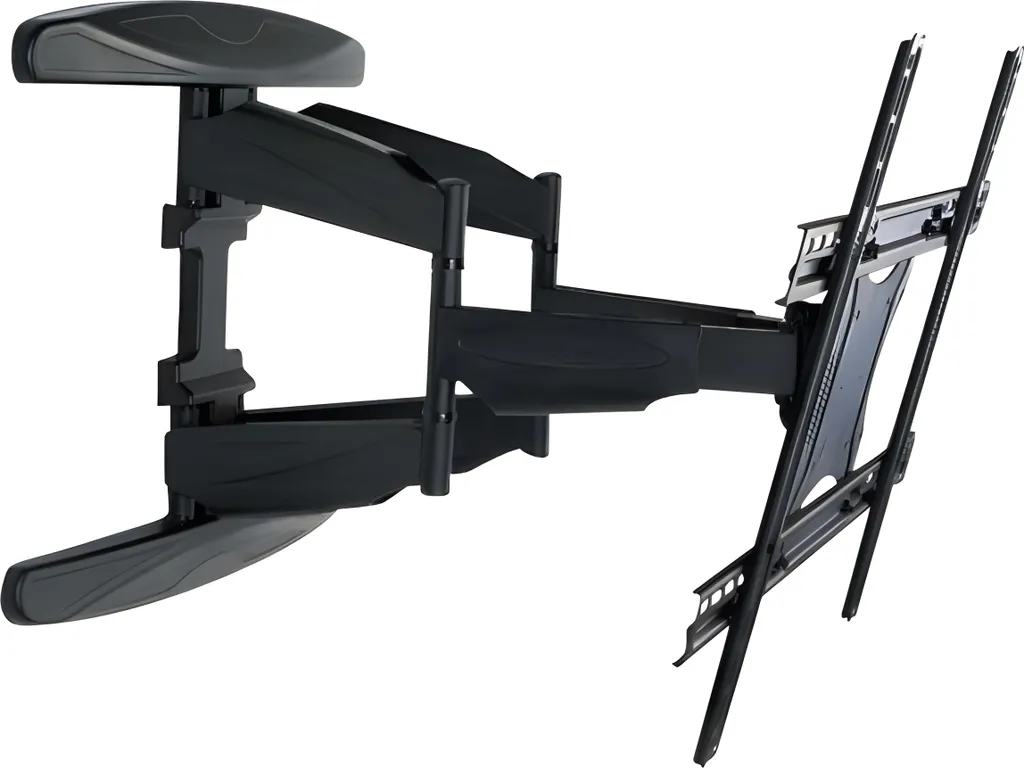 Techly Support Mural TV 40-80 Pouces Ultra Slim FullMotion Noir