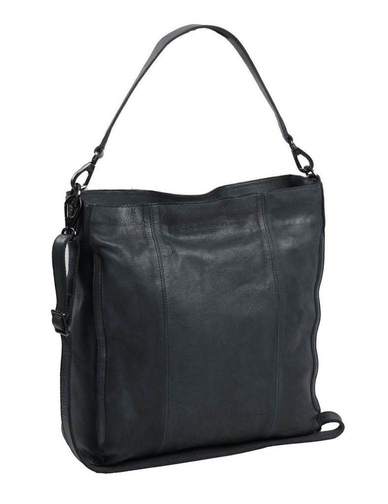 The Chesterfield Brand Black Label Schultertasche Leder 33 cm
