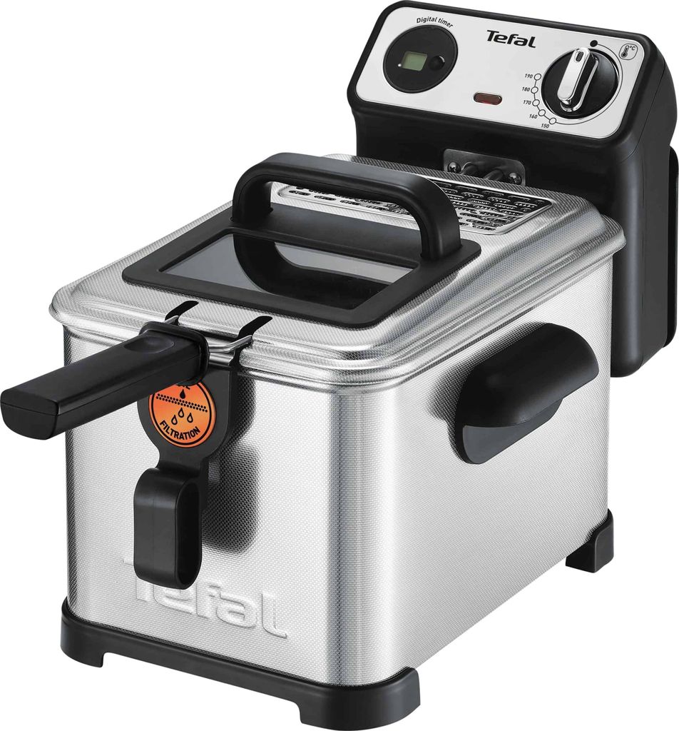 Tefal Filtra Pro FR5111, Fritéza, 3 l, 1,2 kg, 3 l, Kov, Obrázek produktu 