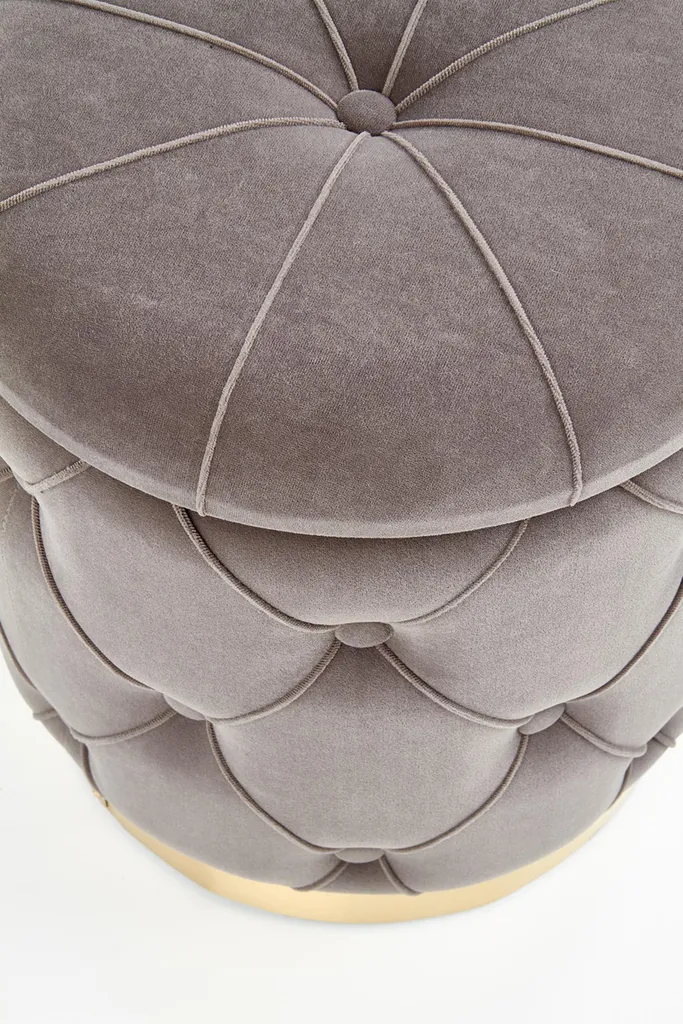 Ensemble 2 poufs Polly gain de place pour petits salons et studios - 13