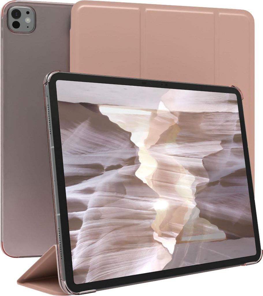 EAZY CASE Smartcase für Apple iPad Mini 6 (2021) Tabletcase Bookcover Smart Flipcase magnetisch Weiß