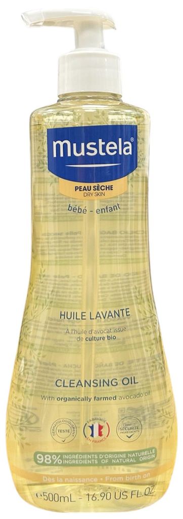 Mustela 3504105034290, 500 ml, Weichmachend, trockene Haut, Produktbild 