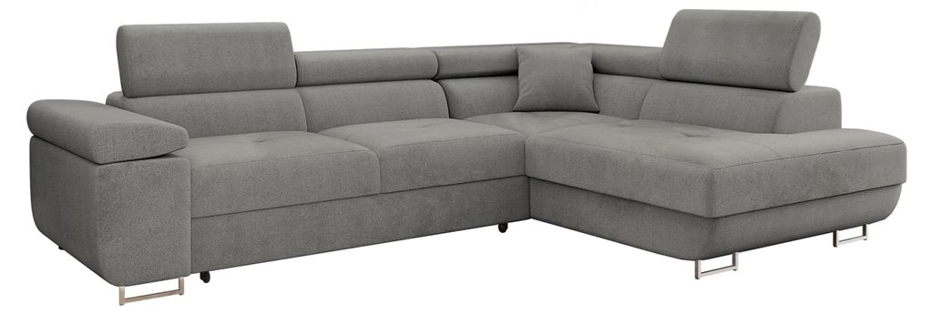 MIRJAN24 Ecksofa Torezio, Stilvoll Eckcouch mit Bettkasten Produktbild 
