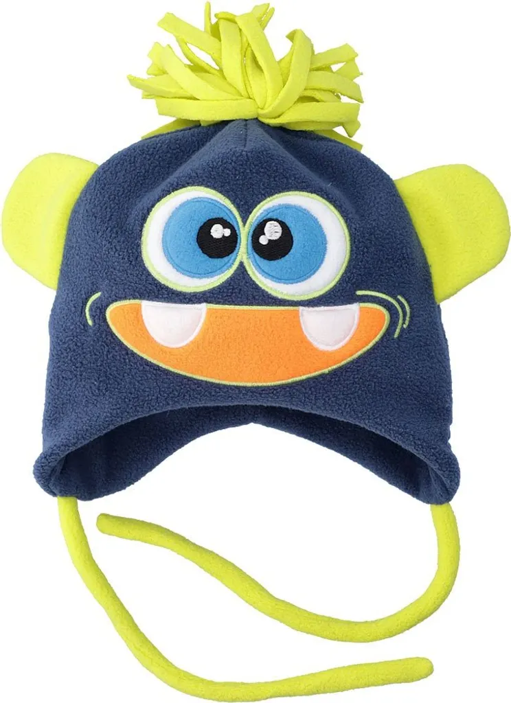 Cappellino Neonato CMP 6505310J: Caldo Pile Blu con Laccetti