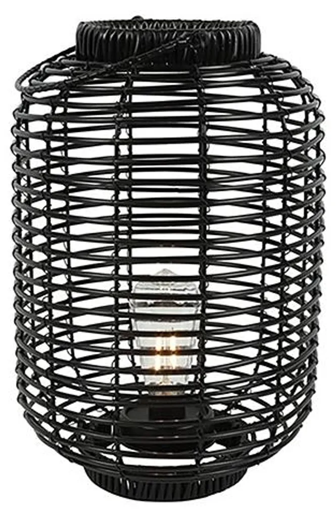Lanterne Countryfield Sabine à LED Noir - Ø 24 cm - Hauteur 35 cm