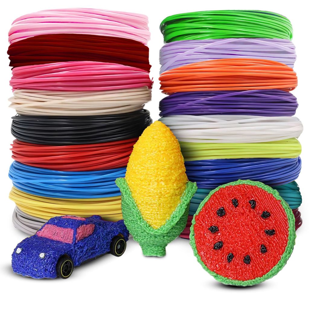 Filament 100M PLA 1.75mm 20 Farben Länge Professional 3D Produktbild 