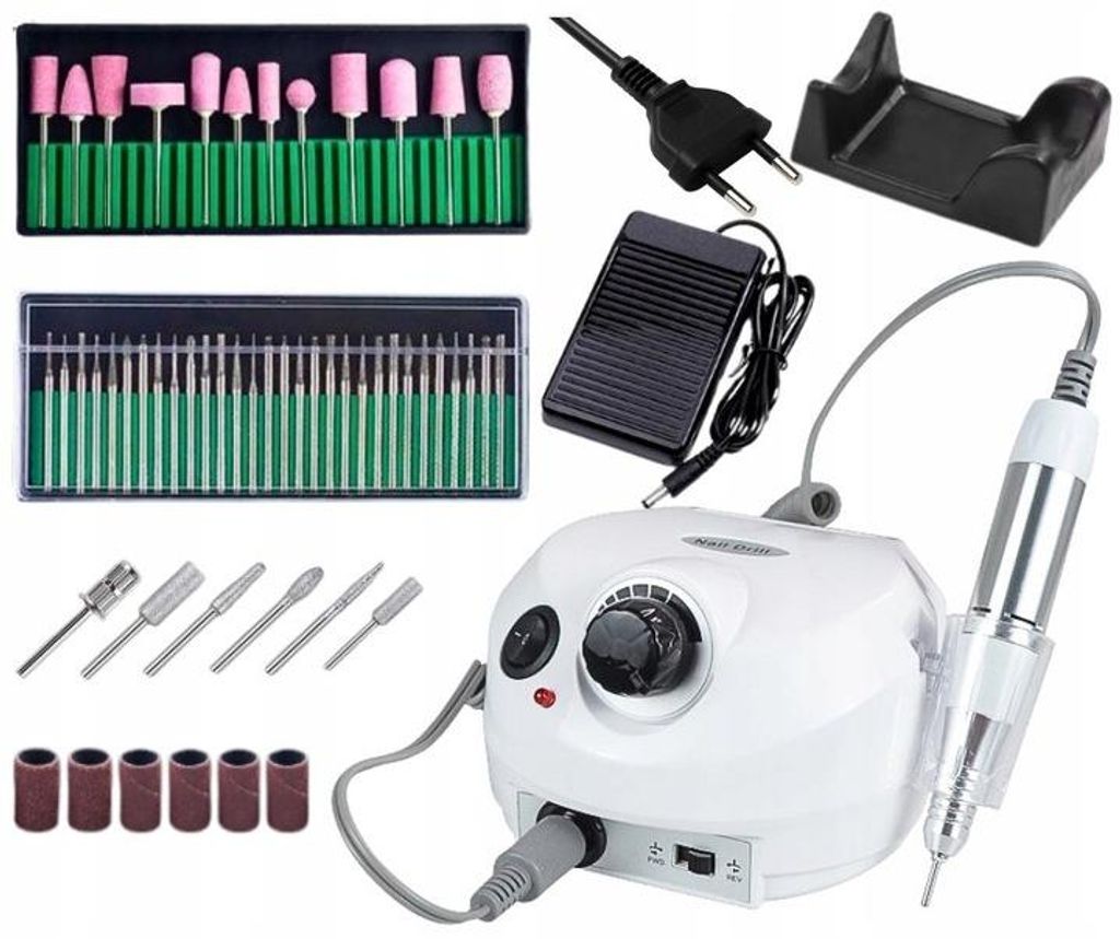 Elektrický fréza na nechty, 65 W, manikúra a pedikúra, sada Obrázok produktu 