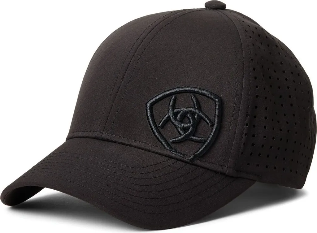 Casquette Ariat Tri Factor Noire - Taille Unique Performance Sport