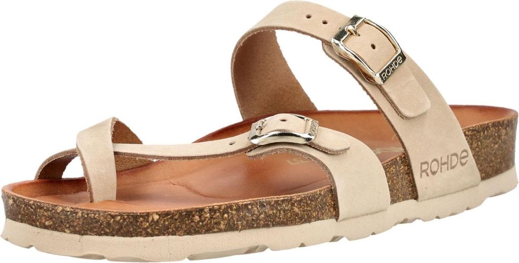 Rohde Pantoletten Pantoletten Nubukleder