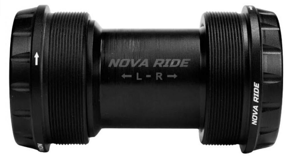 Nova Ride Innenlagerschalen T47_68 V2.0 24 mm Shimano Schwarz