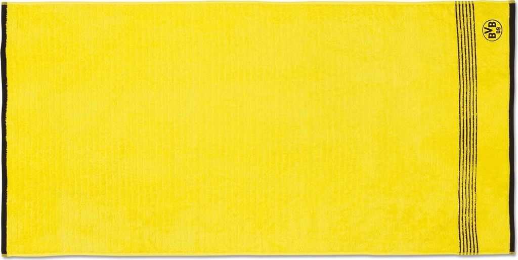 Borussia Dortmund BVB Handtuch Gelb 50 x 100 cm Produktbild 