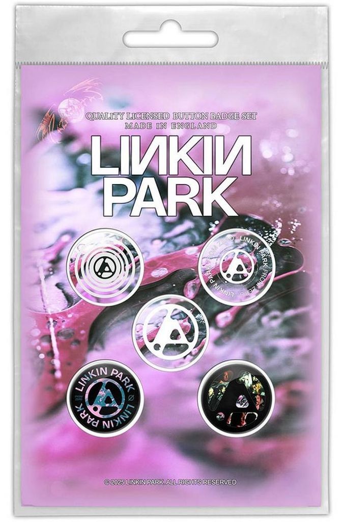 Linkin Park - Set de pin's « From Zero », plastique, métal Image du produit 