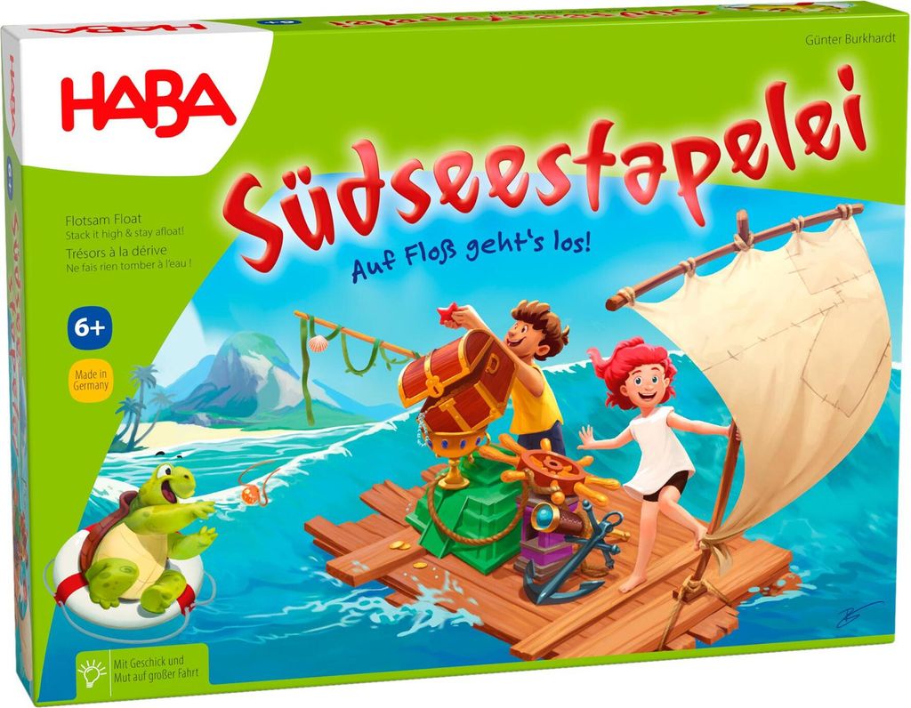 HABA Südseestapelei, Kartenspiel, 6 Jahr(e), 15 min Produktbild 