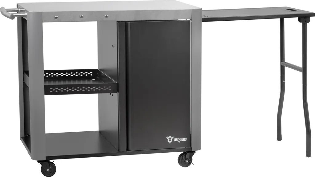 Table de gril et de service avec plan de travail 95 cm - Meuble d'appoint