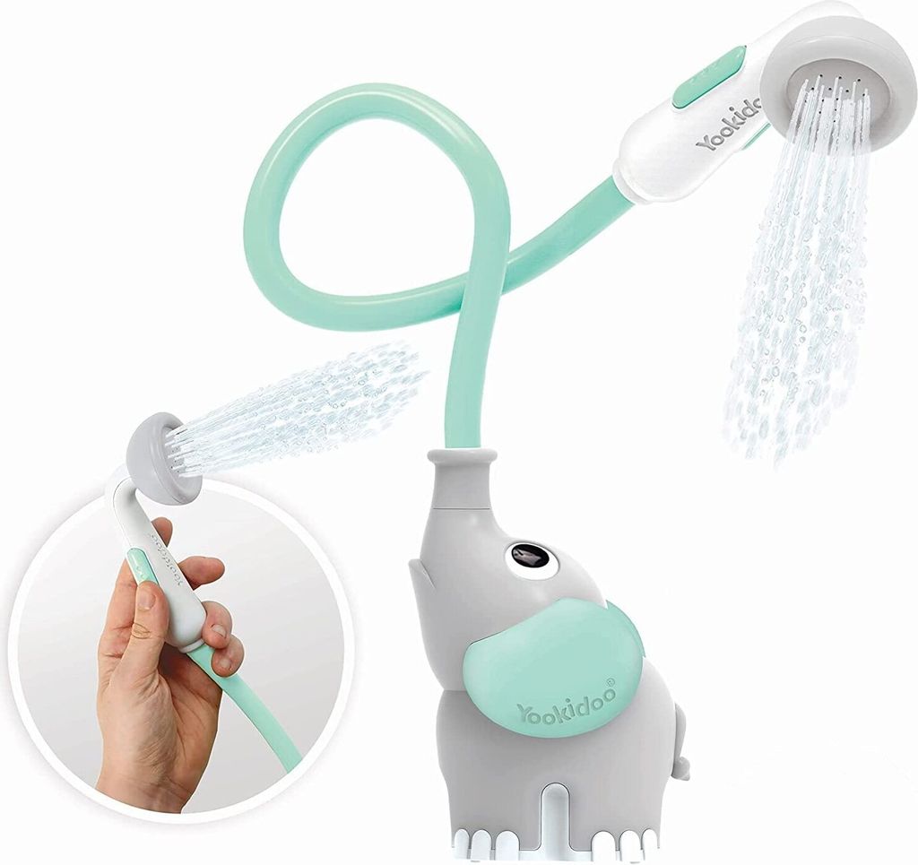 Yookidoo Olifant Turquoise Babydouche 2022 Obrázek produktu 
