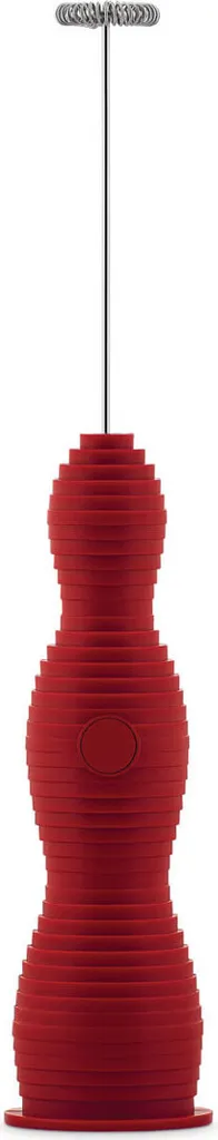 Mousseur à lait Alessi Pulcina MDL11 R Rouge - Émulsionneur Design EAN 8003299460182